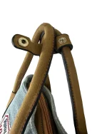Patch Denim Tote Bag - Image 8