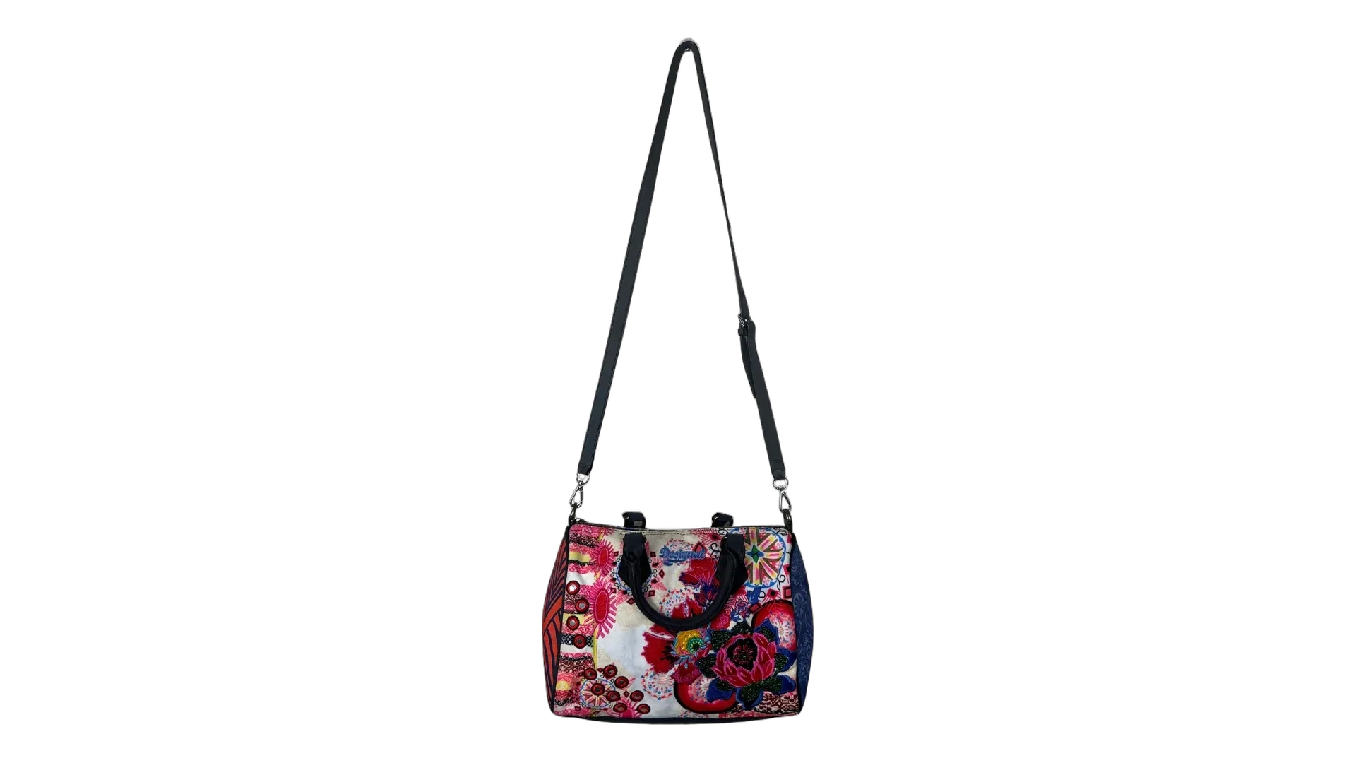 237 FNK291_01 Desigual Dual Handle Crossbody Bag - Image 1