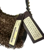 Aolee Teddy Gem Embellished Genuine Leather Bag - Image 7