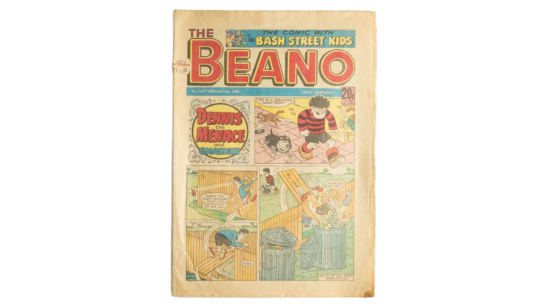 30 DSC02729 30 1988 The Beano Comic - Bash Street Kids - Image 1
