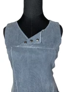 Renatto Bene Paris Corduroy Dress with Side Pockets - Medium - Image 2