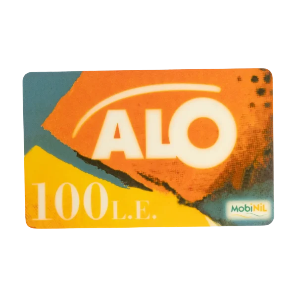 Mobinil ALO 100 EGP Recharge Card