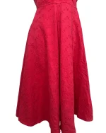 Crossroads Halter Neck Red Dress - Size 10 - Image 2
