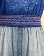 Y2K Cache Cache Denim Spirit Dress - Small - Image 2