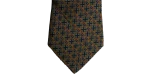 Stefano Ricci Brown Blue Floral Medallion Necktie - Image 2