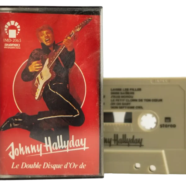 Johnny Hallyday - Le Double Disque d'Or Cassette Tape