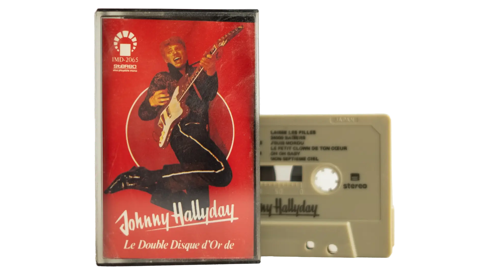 39 DSC03547 39 Johnny Hallyday - Le Double Disque d'Or Cassette Tape - Image 1
