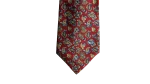 Nina Ricci Red Paisley Necktie - Image 2