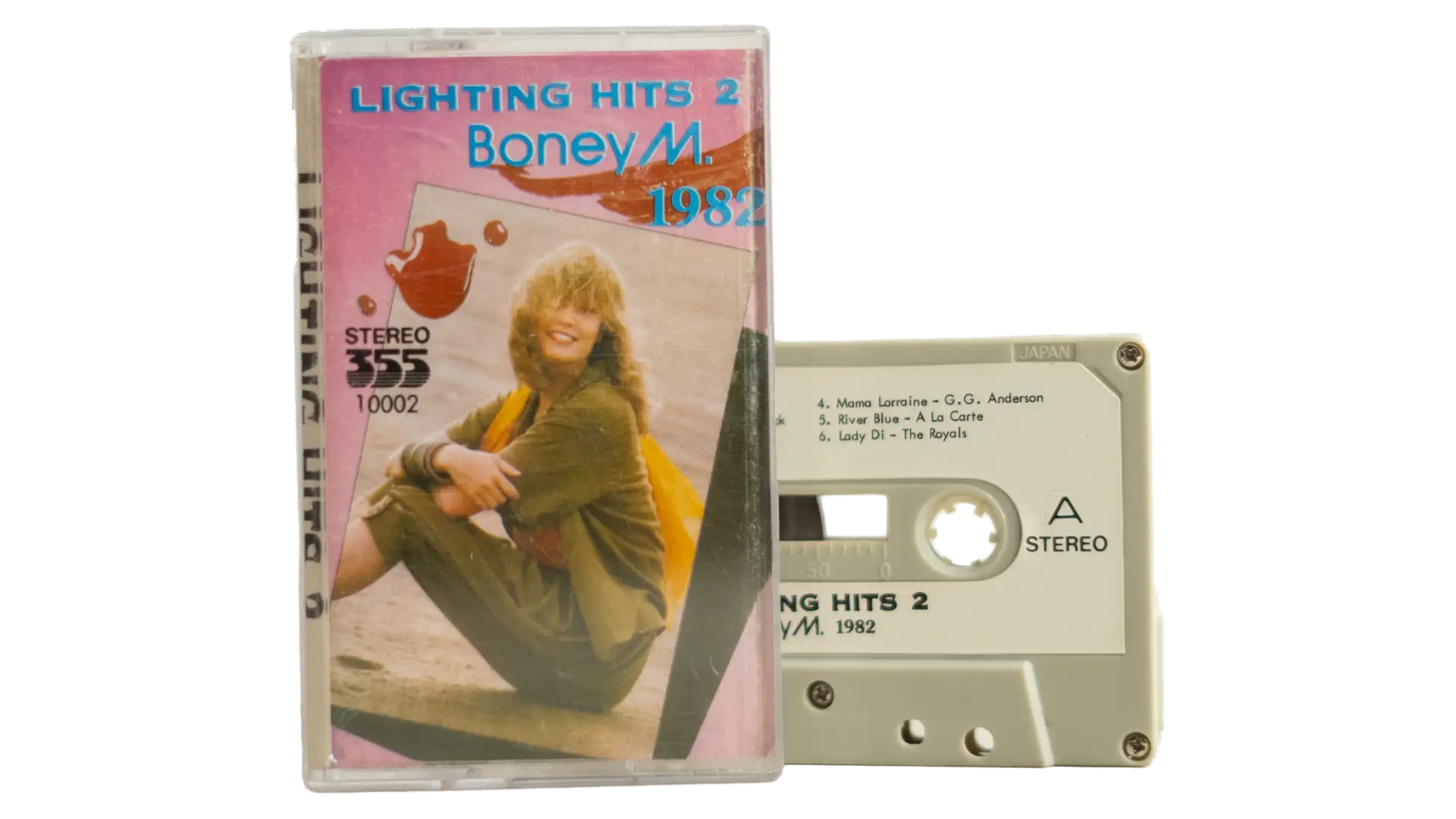 45 DSC03577 45 Boney M. - Lightning Hits 2 Cassette Tape - Image 1