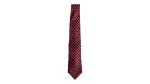 Lanvin Navy Red Circular-Pattern Necktie