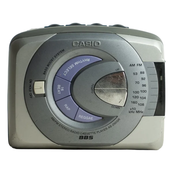 Casio AS-250GR Radio Cassette Player