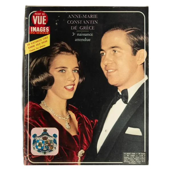 Anne-Marie and Constantine - Point de Vue Magazine