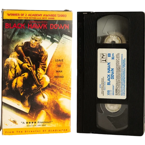 Black Hawk Down VHS 2001