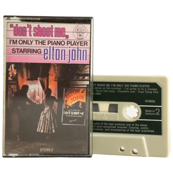 Elton John - Don't Shoot Me Cassette Tape
