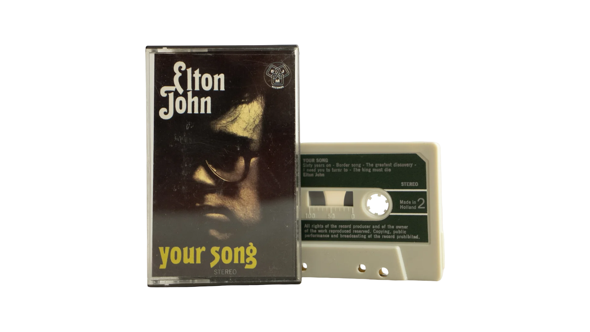 61 DSC07156 Elton John - Your Song Cassette Tape - Image 1