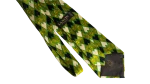 Lanvin Green Diamond-Pattern Necktie - Image 5