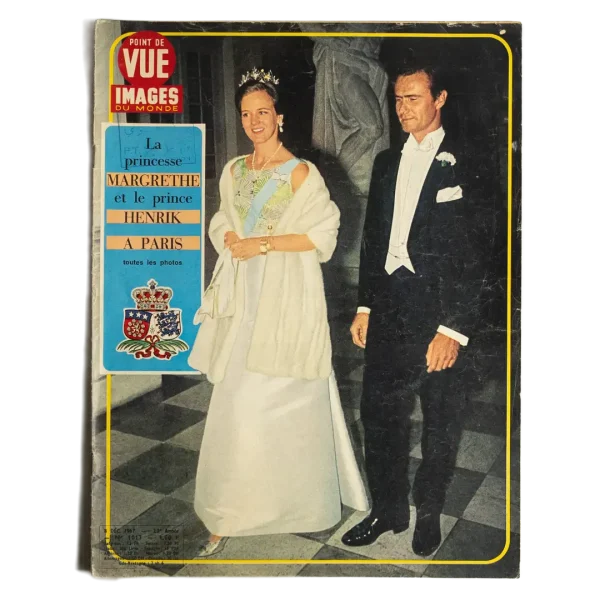 Margrethe and Henrik in Paris - Point de Vue Magazine