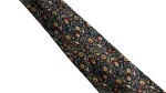 Nina Ricci Navy Multicolored Floral Necktie - Image 4
