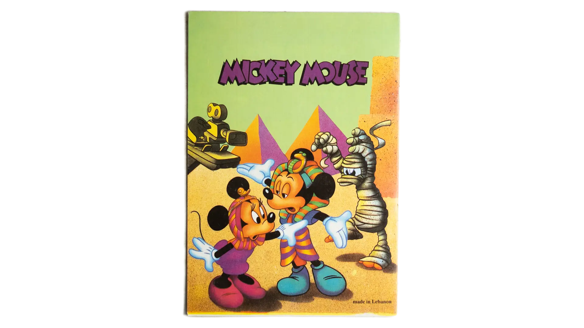 74 DSC03206 74 Mickey Mouse Coloring Book - Mummy Adventure - Image 1