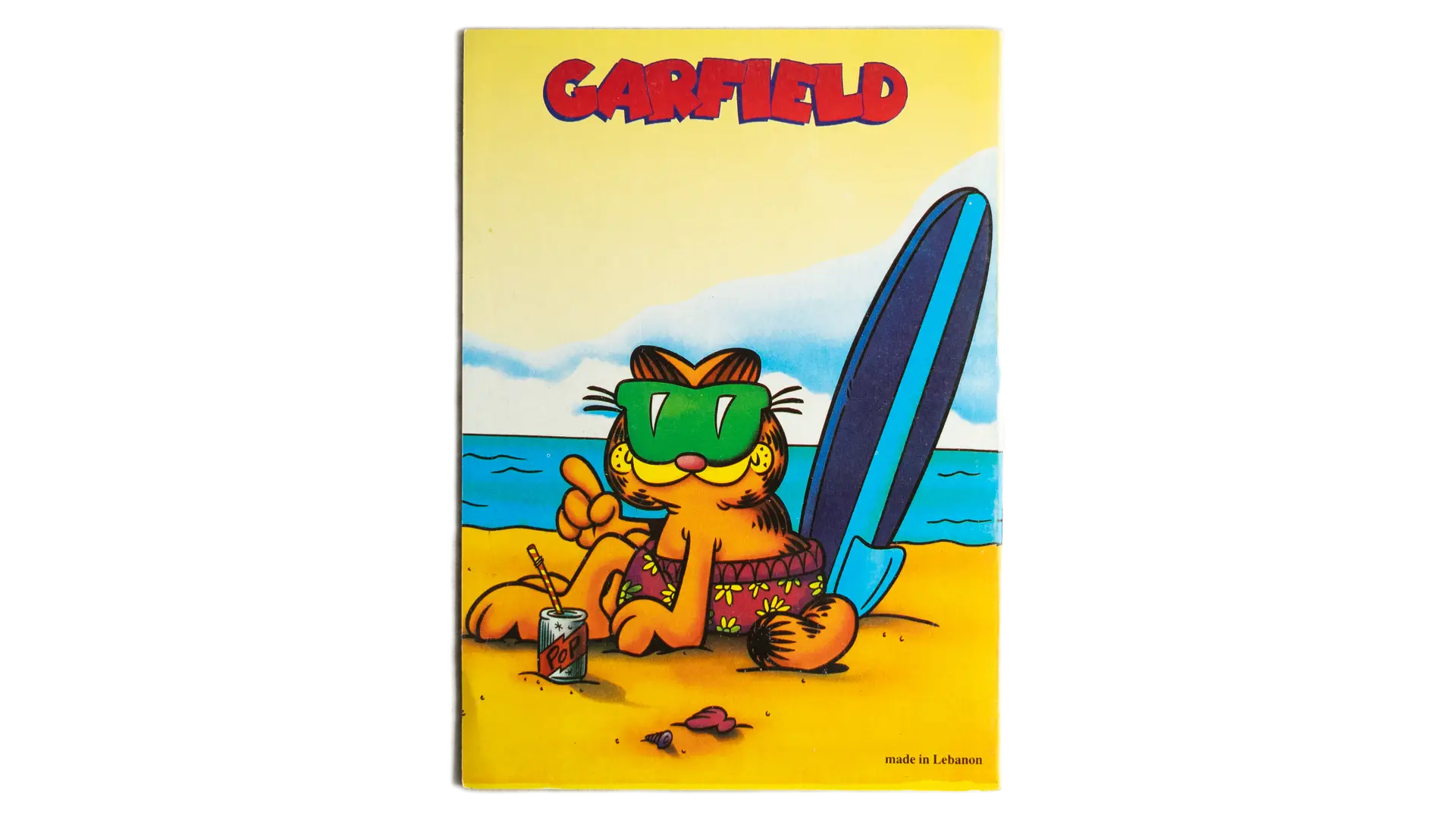 75 DSC03213 75 Garfield Coloring Book - Beach Adventure - Image 1
