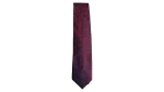 Ermenegildo Zegna Burgundy White-Dot Necktie