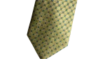 Valentino Ricci Yellow Blue Geometric Necktie - Image 3
