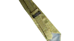 Valentino Ricci Yellow Blue Geometric Necktie - Image 5