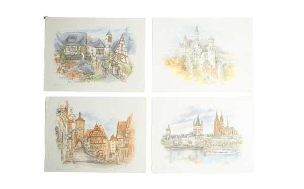 European City Art Set