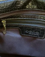 Bebe Josephine Croco Convertible Sling Belt Bag - Image 8