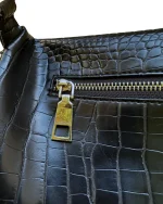 Bebe Josephine Croco Convertible Sling Belt Bag - Image 9