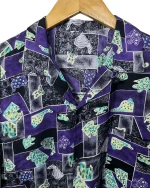 Abstract Print Short Sleeve Shirt - Image 4