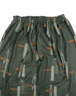 Olive Green Maxi Skirt - Image 3