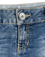 Y2K EDC Denim Mini Skirt - Image 4