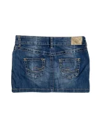 Y2K EDC Denim Mini Skirt - Image 5