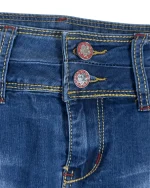 Y2K Monday Premium Denim Mini Skirt - Image 2