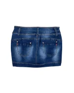 Y2K Monday Premium Denim Mini Skirt - Image 5