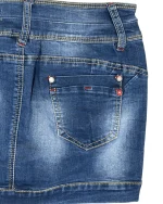 Y2K Monday Premium Denim Mini Skirt - Image 6