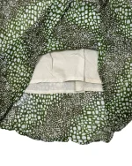 Y2K Abstract Print Double-Layered Midi Skirt - Image 2