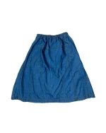 North Style Denim A-Line Midi Skirt - Image 5