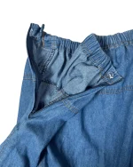 North Style Denim A-Line Midi Skirt - Image 6