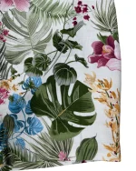 Tropical Floral Print Pencil Skirt - Image 2
