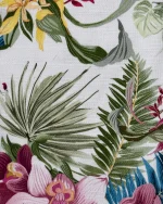 Tropical Floral Print Pencil Skirt - Image 3