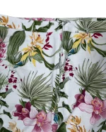 Tropical Floral Print Pencil Skirt - Image 4