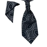 Vest, Slip-on Necktie & Pocket Square Set - Image 2