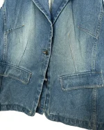 John F. Gee Women's Denim Vest - Image 3