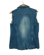John F. Gee Women's Denim Vest - Image 4