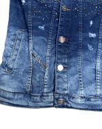 Mario Morato Studded Denim Vest with Raw Edges - Image 10