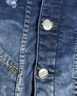 Mario Morato Studded Denim Vest with Raw Edges - Image 12