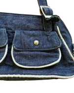 Y2K Denim Pocket Shoulder Bag - Image 2