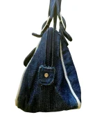 Y2K Denim Pocket Shoulder Bag - Image 5